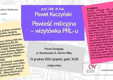 Ilustracja do artykułu: Ostrowskie Towarzystwo Naukowe zaprasza 