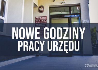 Ilustracja do artykułu: Nowe godziny pracy Urzędu Miejskiego