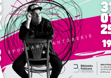 Ilustracja do artykułu: Krzysztof Skiba gościem Biblioteki Publicznej
