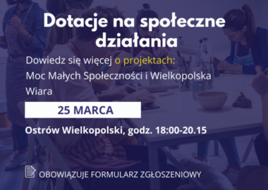 Ilustracja do artykułu: Moc Małych Społeczności. Dotacje na społeczne działania