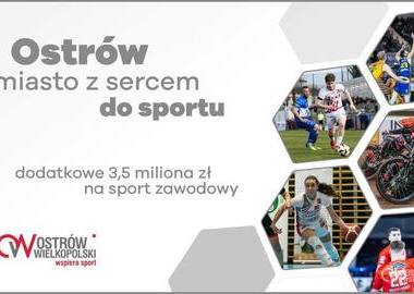 Ilustracja do artykułu: Ostrów wspiera sport