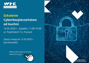 Ilustracja do artykułu: Szkolenie dla NGO 'Cyberbezpieczeństwo od kuchni'