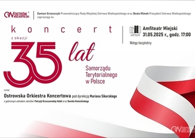 Ilustracja do artykułu: Koncert z okazji 35-lecia Samorządu Terytorialnego w Polsce