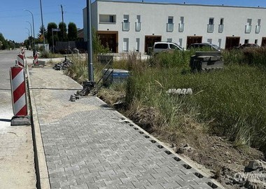 Ilustracja do artykułu: Budujemy chodnik na ulicy Jankowskiego