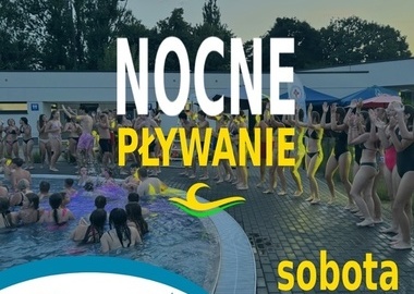 Ilustracja do artykułu: Nocne Pływanie w sobotę!