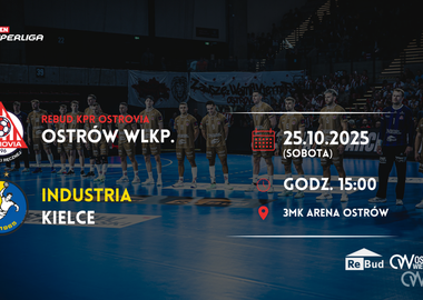Ilustracja do artykułu: IX seria ORLEN Superligi: Rebud KPR Ostrovia vs Industria Kielce 