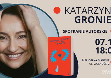 Ilustracja do artykułu: Katarzyna GRONIEC w bibliotece