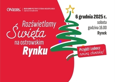 Ilustracja do artykułu: Rozświetlamy ostrowską choinkę