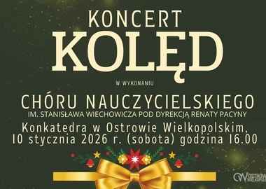 Ilustracja do artykułu: ZAPRASZAMY | Koncert Kolęd Chóru Nauczycielskiego