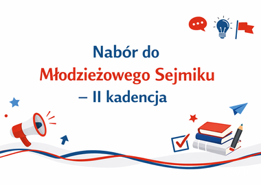 Ilustracja do artykułu: Nabór do Młodzieżowego Sejmiku