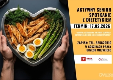 Ilustracja do artykułu: Zapraszamy Seniorów na spotkanie z dietetykiem klinicznym – Piotrem...