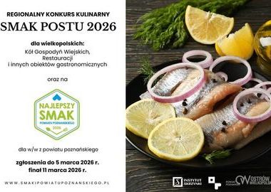 Ilustracja do artykułu:  „Smak Postu 2026” dla Wielkopolski