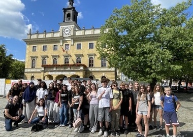 Ilustracja do artykułu: Uczniowie z Niemiec w Szkole Podstawowej nr 6
