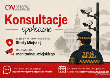 Ilustracja do artykułu: Konsultacje społeczne dotyczące funkcjonowania Straży Miejskiej...