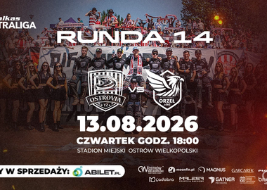 Ilustracja do artykułu: 14 runda Metalkas 2. Ekstraligi: MOONFIN MAGNUS Ostrów Wlkp. - H.SKRZYDLEWSKA...