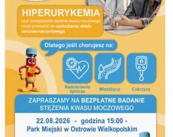 Ilustracja do artykułu: Bezpłatne badania podczas Pikniku Bezpieczeństwa. Zadbaj o swoje...