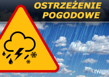 Ilustracja do artykułu: Ostrzeżenie drugiego stopnia o silnym deszczu z burzami
