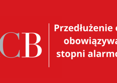 Ilustracja do artykułu: Przedłużenie obowiązywania stopni alarmowych