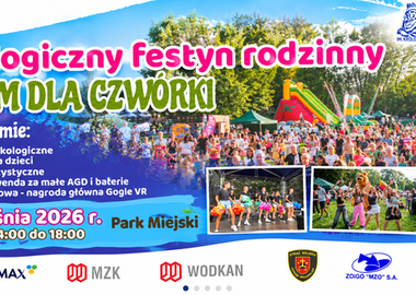 Ilustracja do artykułu: VI Ekologiczny Festyn Rodzinny „Razem dla Czwórki”