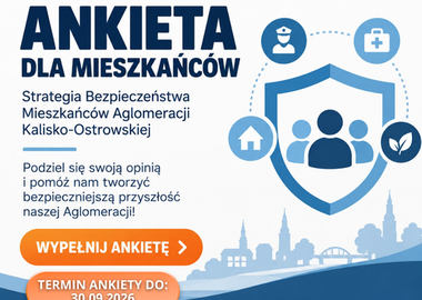 Ilustracja do artykułu: Bezpieczna Aglomeracja Kalisko-Ostrowska - Twój głos ma znaczenie!