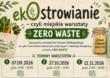 Ilustracja do artykułu: ekoOstrowianie - czyli miejskie warsztaty ZERO WASTE