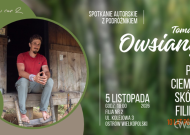 Ilustracja do artykułu: Tomasz Owsiany odwiedzi Filię nr 2