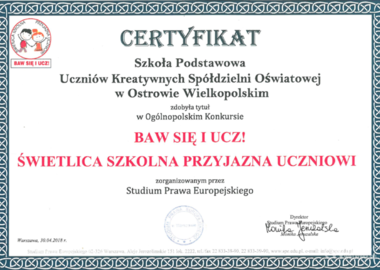 Ilustracja do artykułu: Świetlica bawi i uczy!!!  