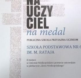 Ilustracja do artykułu: II  miejsce w plebiscycie Głosu Wielkopolskiego dla SP 6