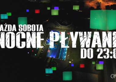 Ilustracja do artykułu: Nocne pływanie na olimpijskiej