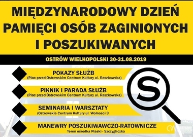 Ilustracja do artykułu: Ogólnopolskie Obchody Międzynarodowego Dnia Osoby Zaginionej i Poszukiwanej