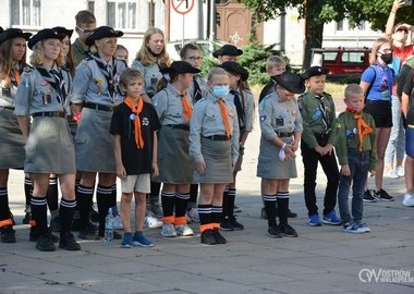 Ilustracja do artykułu: Ostrów Wielkopolski oddał hołd Powstańcom Warszawskim.