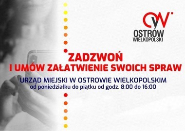 Ilustracja do artykułu: Zadzwoń i umów załatwianie swoich spraw