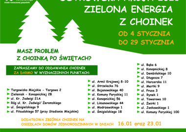 Ilustracja do artykułu: Zielona energia z choinek po raz drugi