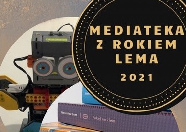 Ilustracja do artykułu: Konkurs. Mediateka z rokiem Lema 2021