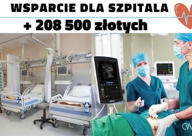 Ilustracja do artykułu: 208 500 złotych dla ostrowskiego szpitala