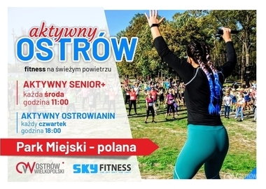 Ilustracja do artykułu: Aktywny Ostrów - zajęcia fitness w każdą środę i czwartek
