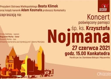 Ilustracja do artykułu: Koncert poświęcony pamięci śp. ks. Krzysztofa Nojmana