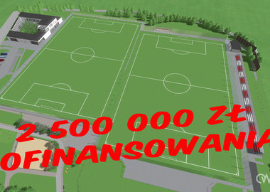 Ilustracja do artykułu: Stadion „za parowozownią” z dofinansowaniem!