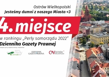 Ilustracja do artykułu: Awans Ostrowa Wielkopolskiego. Jesteśmy dumni z naszego miasta!
