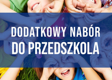 Ilustracja do artykułu: Dodatkowy nabór do przedszkola 