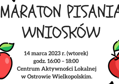 Ilustracja do artykułu: Przyjdź na Maraton Pisania Wniosków