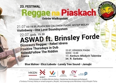 Ilustracja do artykułu: Reggae na Piaskach 2023 – przewodnik festiwalowy co, gdzie, kiedy?