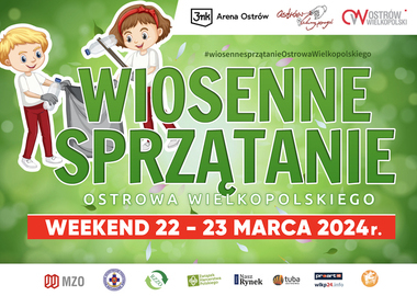 Ilustracja do artykułu: Wiosenne sprzątanie Ostrowa Wielkopolskiego 