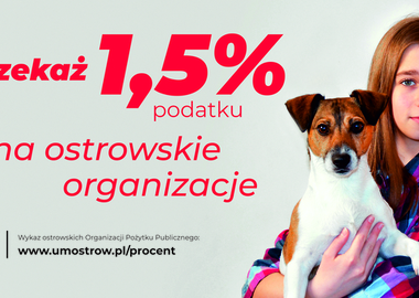 Ilustracja do artykułu: Zostaw 1,5 procent w Ostrowie 