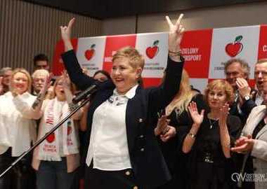 Ilustracja do artykułu: Prezydent Beata Klimek zwycięża w II turze wyborów