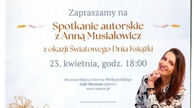 Ilustracja do artykułu: Spotkanie autorskie - Anna Musiałowicz