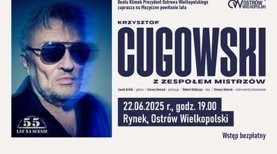 Ilustracja do artykułu: Muzyczne Powitanie Lata | Krzysztof Cugowski z Zespołem Mistrzów