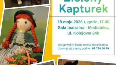 Ilustracja do artykułu: Teatr Lalek Kukiełka pt. „Zielony Kapturek”