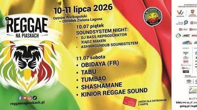 Ilustracja do artykułu: Reggae na Piaskach 2026