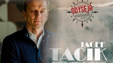 Ilustracja do artykułu: JACEK TACIK - spotkanie w bibliotece - PROLOG Odyseja Antonińska 2026